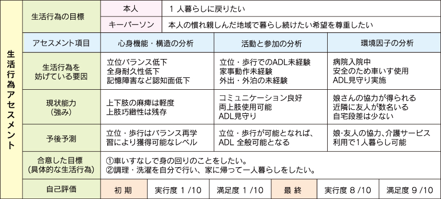 生活行為向上アセスメント